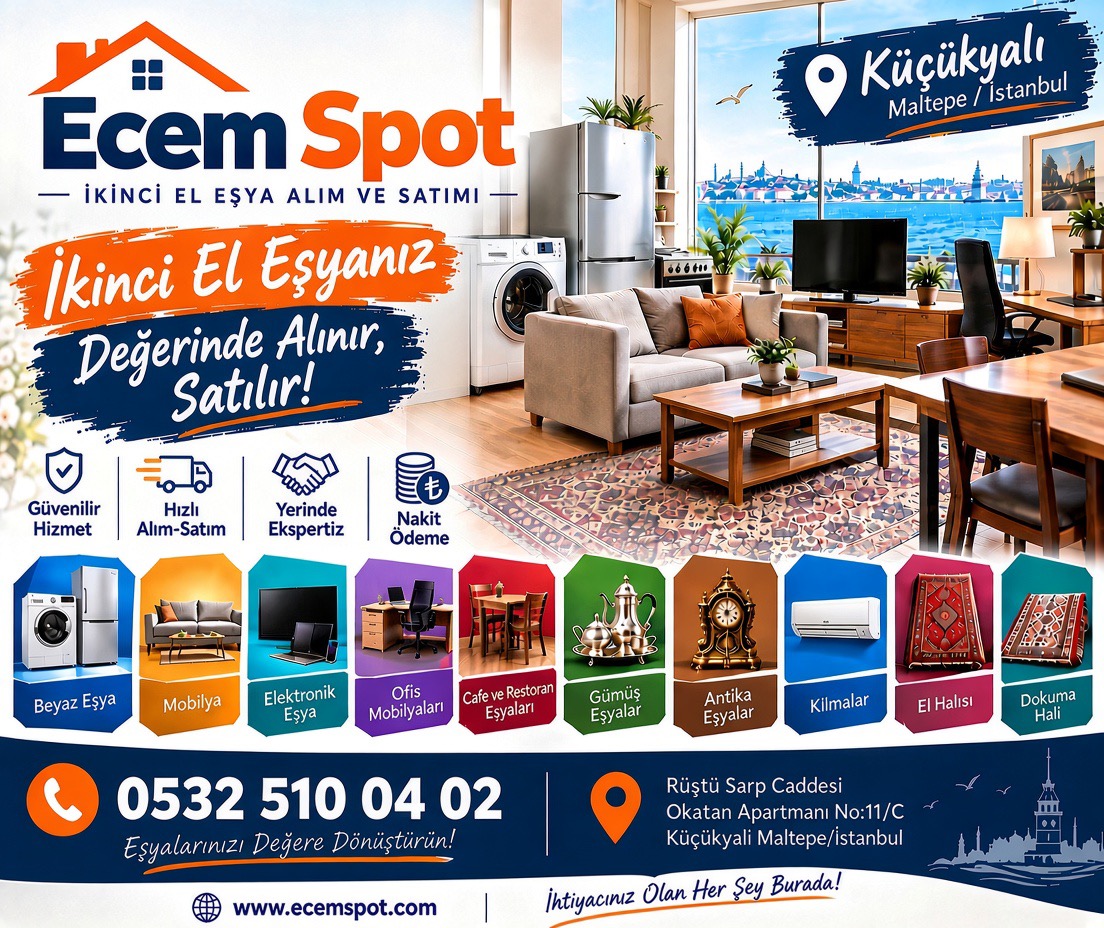Küçükyalı İkinci El Eşya Alan Yerler