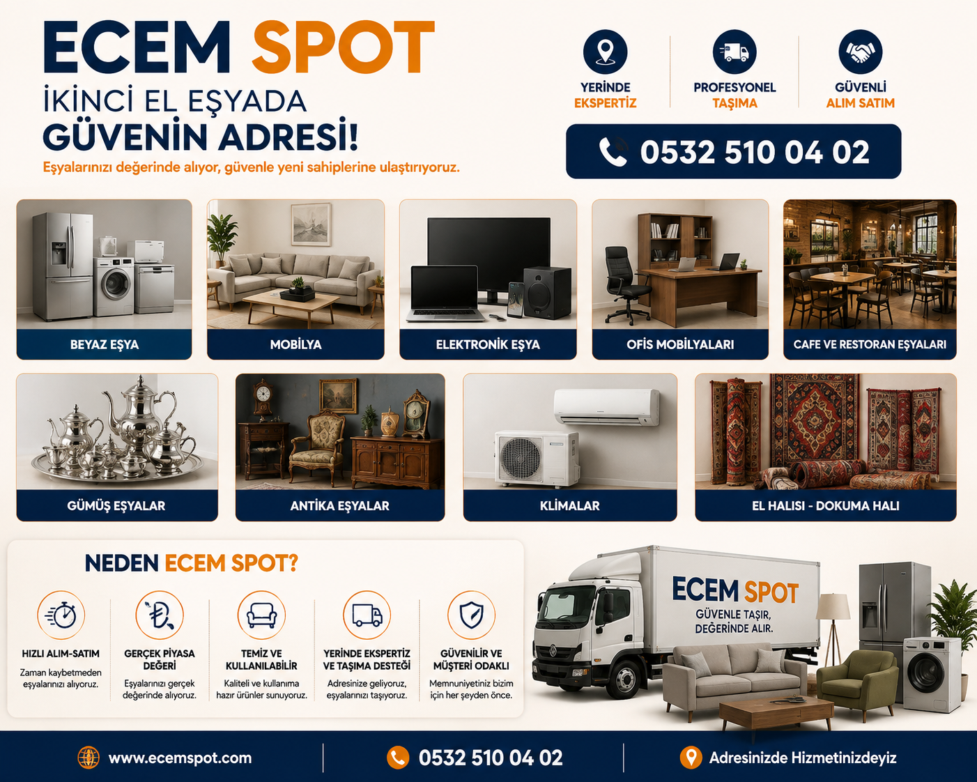 Ecem Spot | Maltepe Küçükyalı İkinci El Eşya Alım Satım