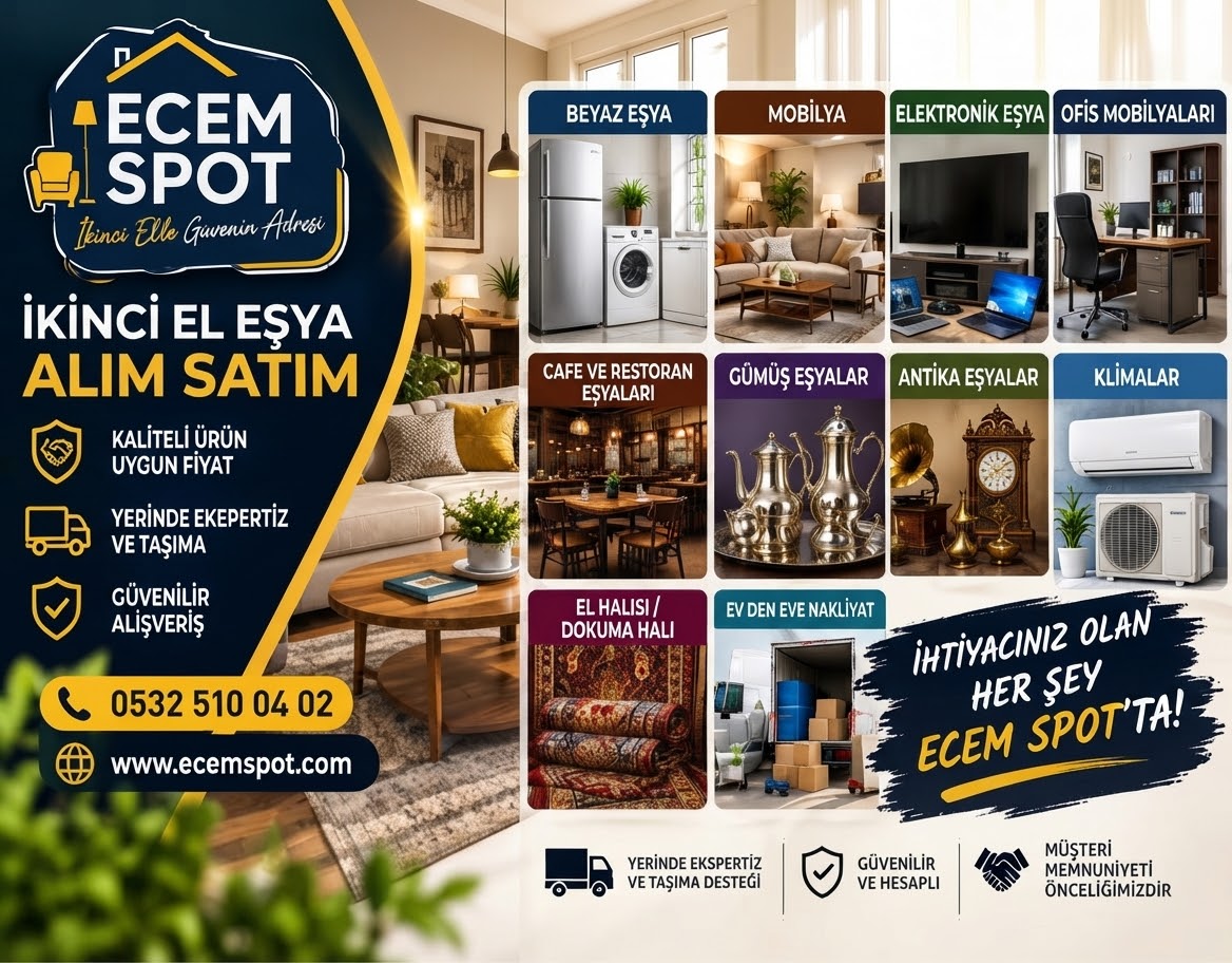 Ecem Spot | Maltepe Küçükyalı İkinci El Eşya Alım Satım