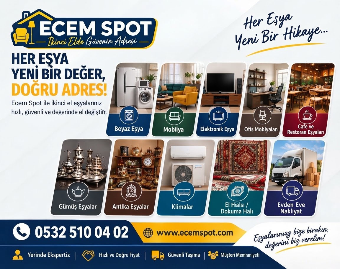 Ecem Spot | Maltepe Küçükyalı İkinci El Eşya Alım Satım