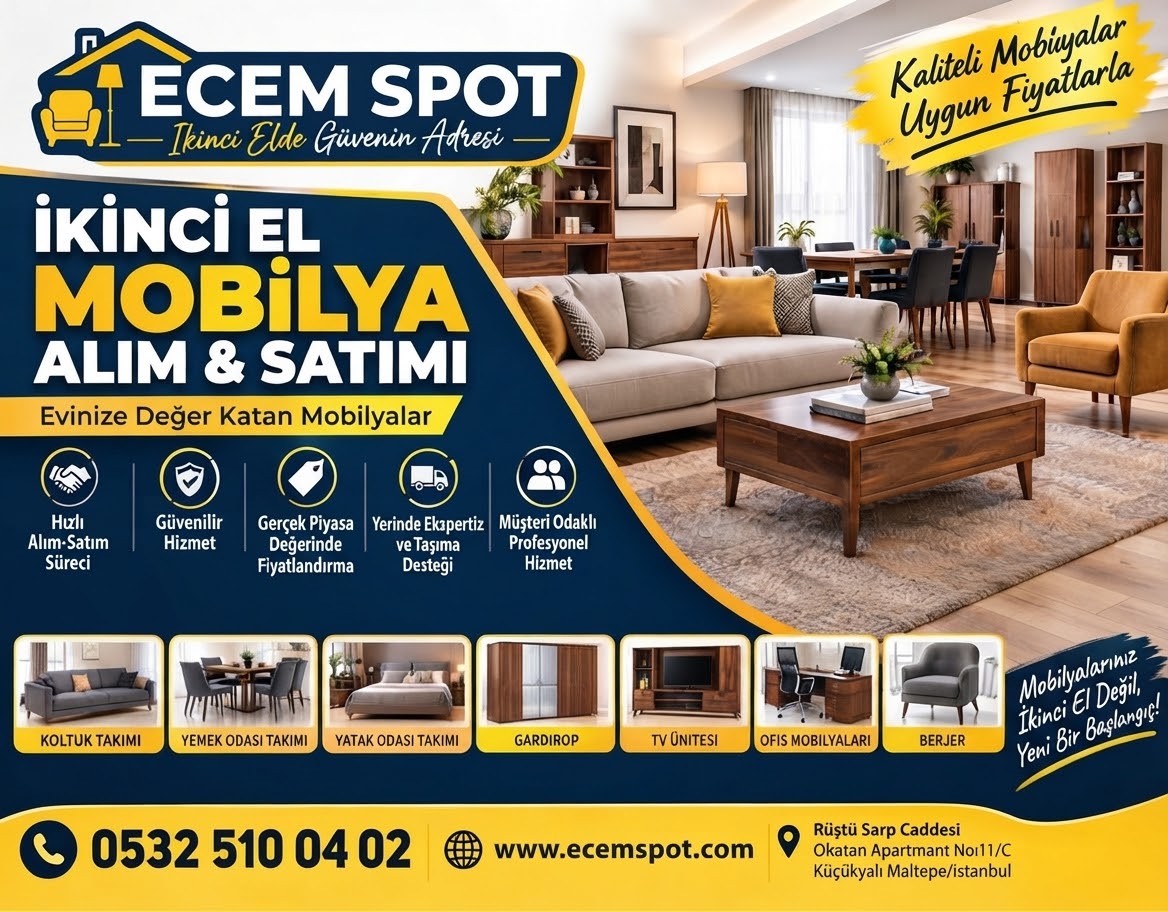 Ecem Spot | Maltepe Küçükyalı İkinci El Eşya Alım Satım