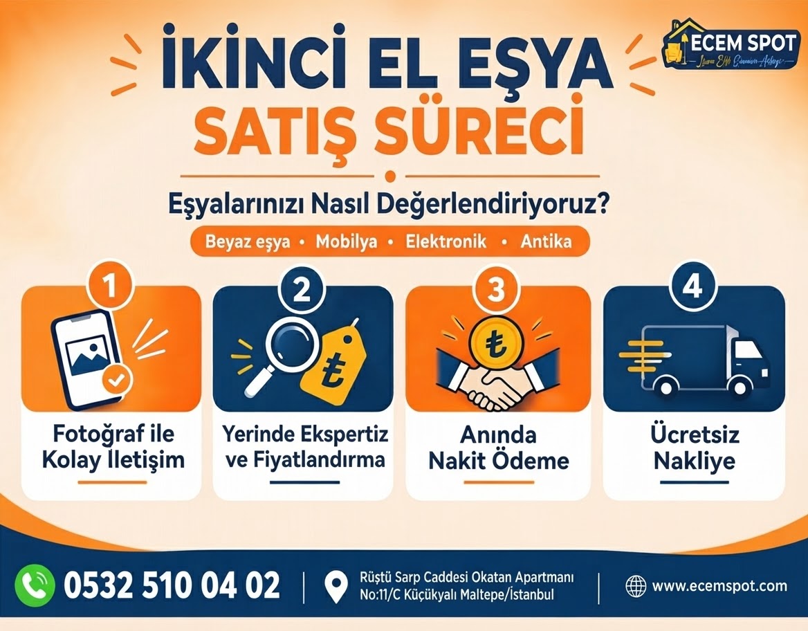Ecem Spot | Maltepe Küçükyalı İkinci El Eşya Alım Satım
